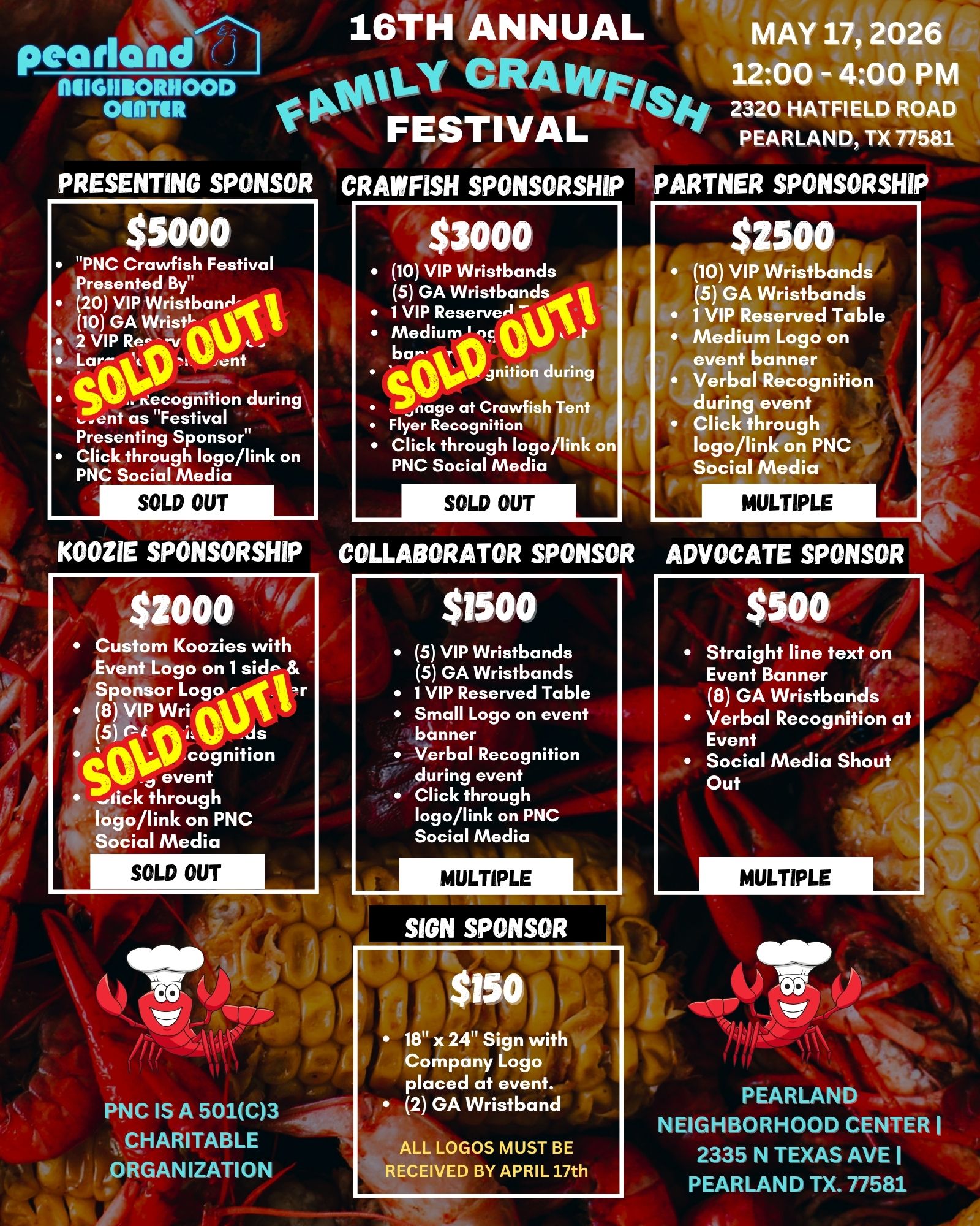 15_family_Crawfish_Festival_Sponsor_pricing_chart
