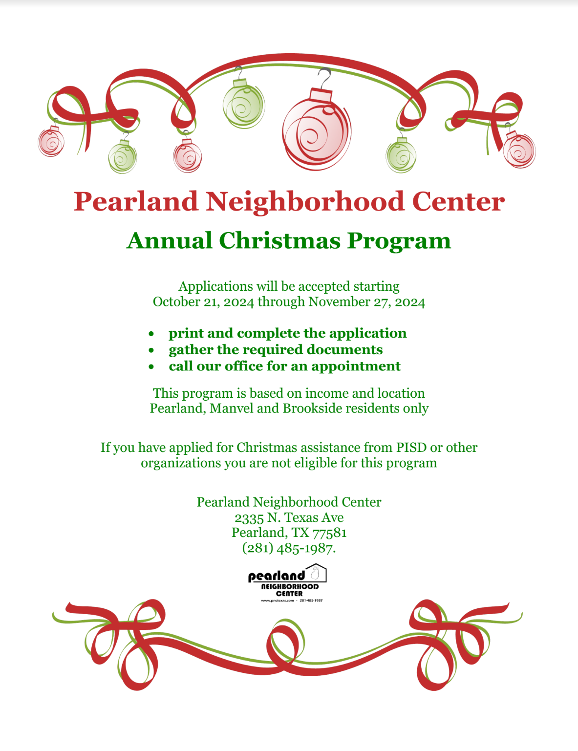 Christmas Flyer